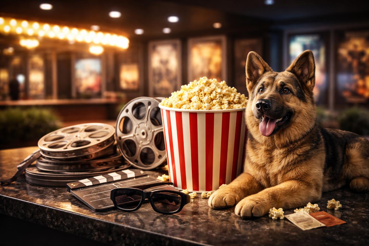 Redaktionelle Szene zum Thema „Kommissar Rex kehrt zurück – und Kultfilme feiern ihr Comeback“