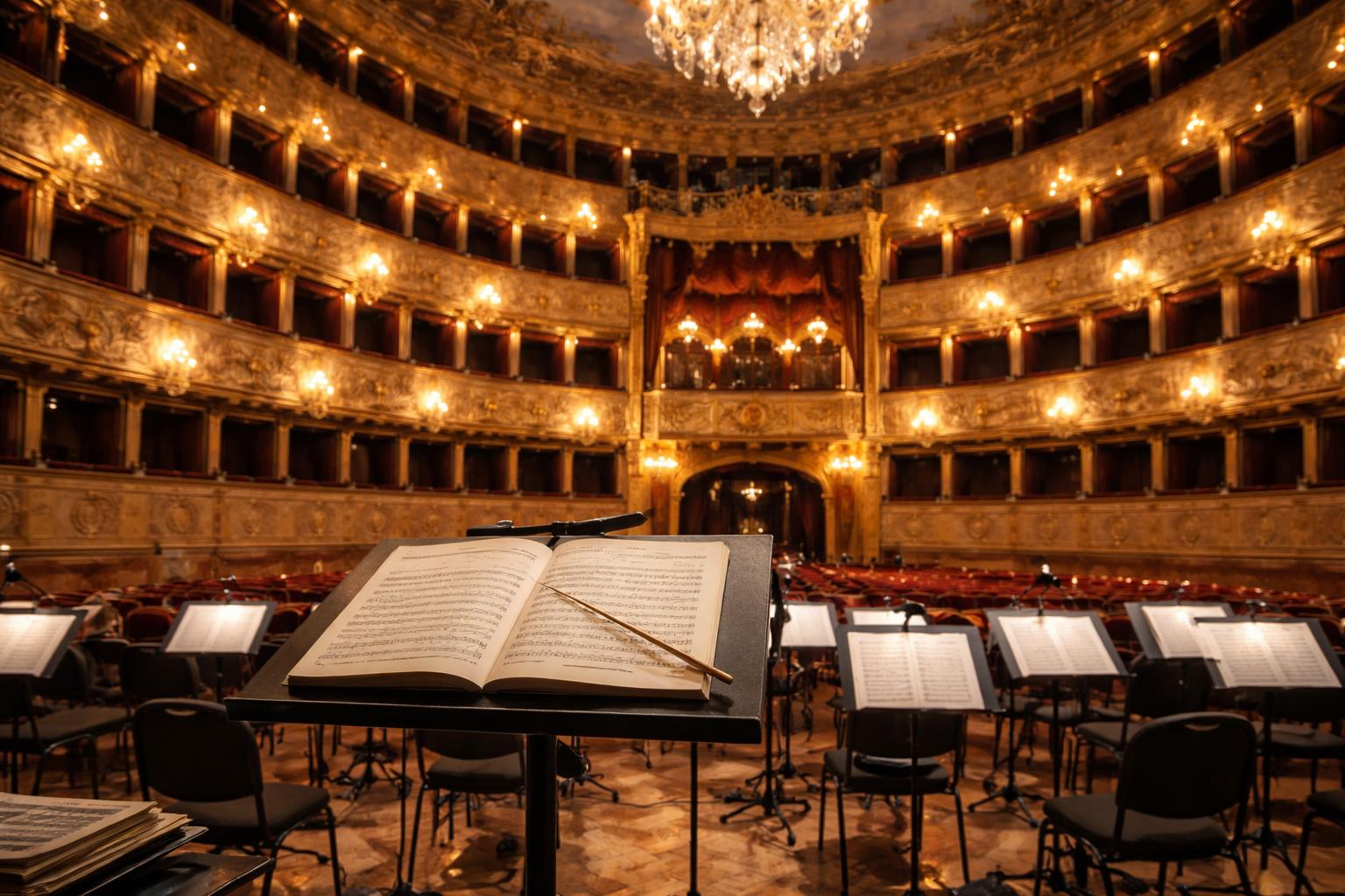 Redaktionelle Szene zum Thema „La Fenice in Venedig sucht nach Trennung von Beatrice Venezi neuen Musikdirektor“