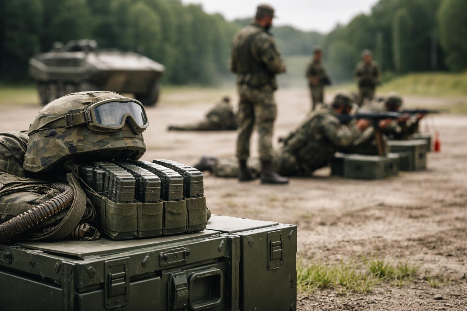 Redaktionelle Szene zum Thema „Längerer Wehrdienst soll Soldaten besser ausbilden“