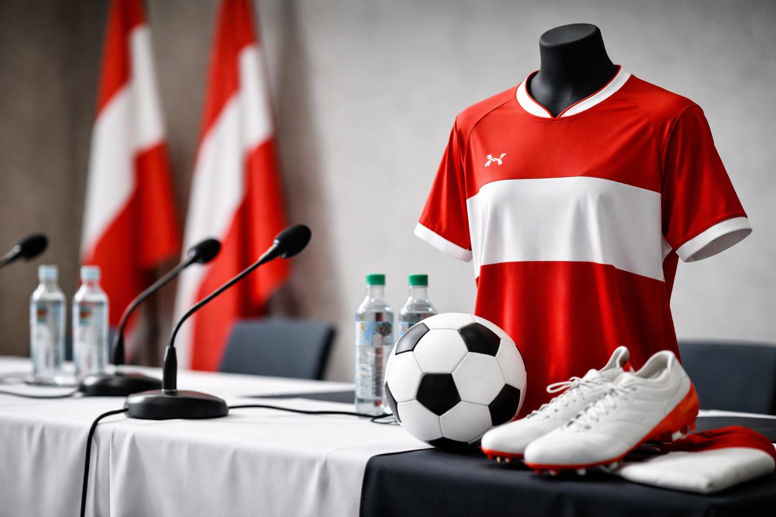 Redaktionelle Szene zum Thema „Lars Söndergaard stellt sich als neuer ÖFB-Teamchef vor“