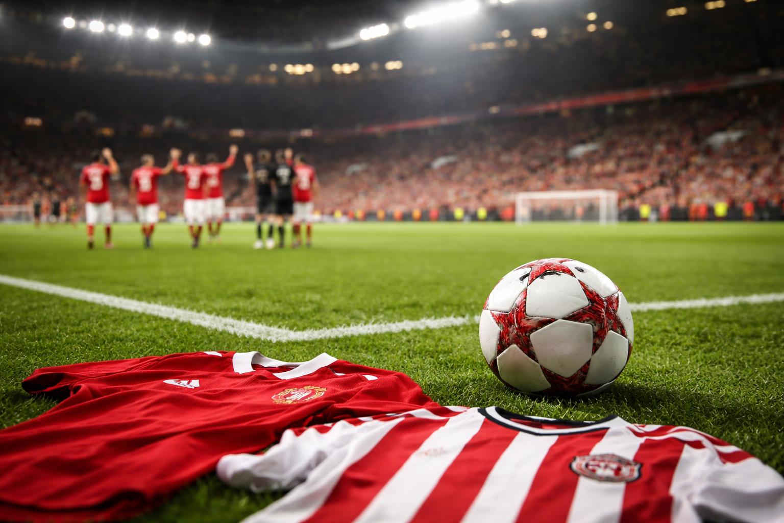 Redaktionelle Szene zum Thema „Manchester United baut mit 2:1 gegen Brentford den dritten Platz aus“