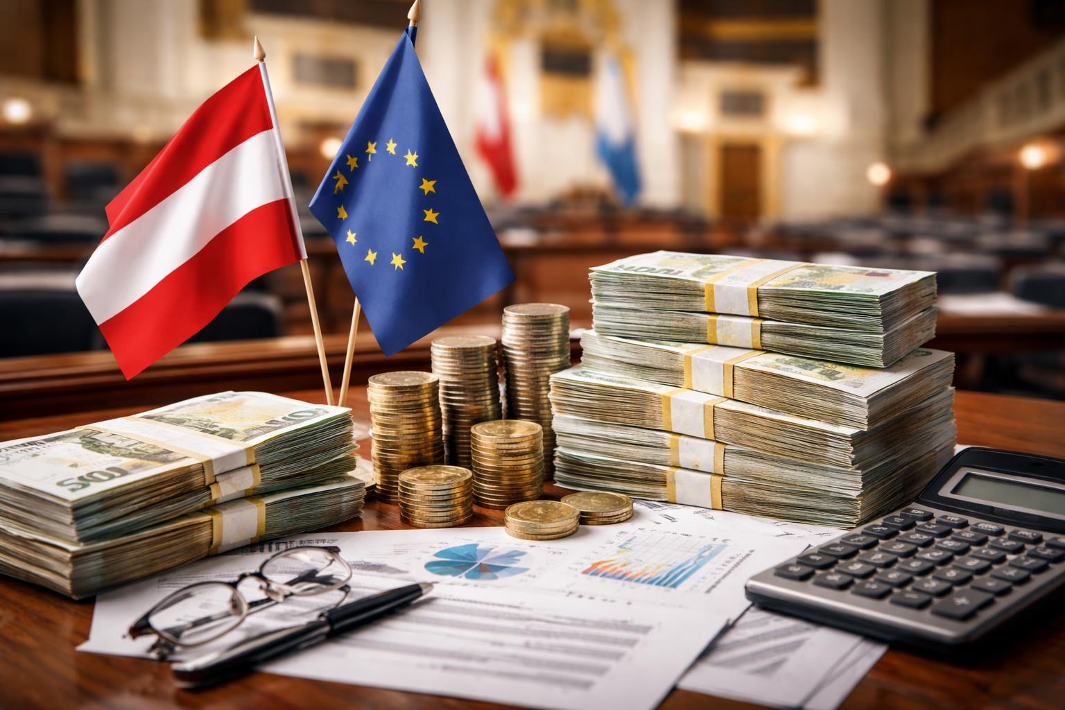Redaktionelle Szene zum Thema „Milliardenpaket der Regierung: Was Steuer- und Pensionspläne jetzt bedeuten“