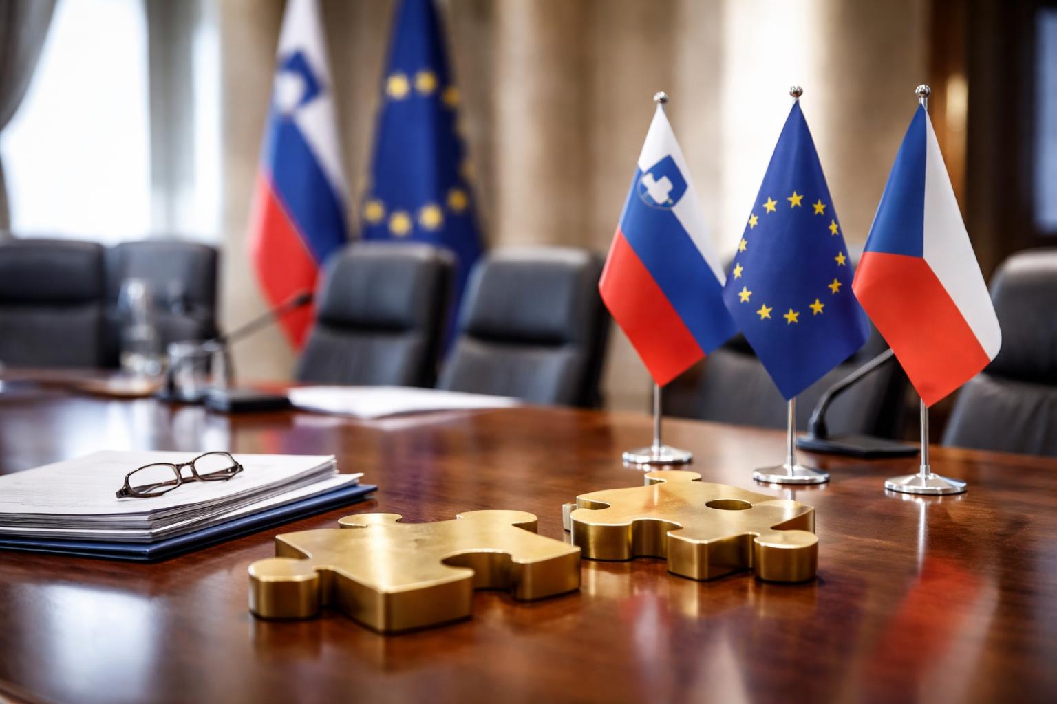 Redaktionelle Szene zum Thema „Nataša Pirc Musar muss Sloweniens Regierungskrise moderieren“