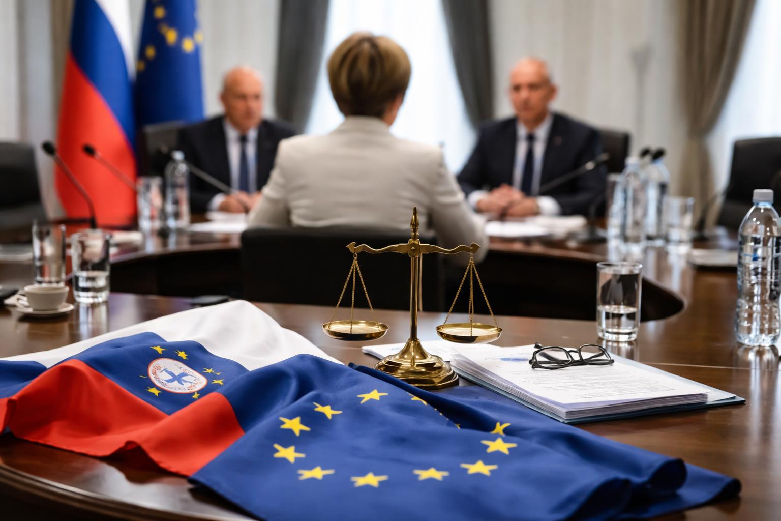 Redaktionelle Szene zum Thema „Nataša Pirc Musar muss Sloweniens Regierungskrise moderieren“