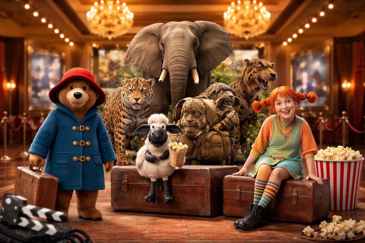 Redaktionelle Szene zum Thema „Neue Kinohits aus Hollywood: „Paddington 4“, „Jumanji 3“ und mehr angekündigt“