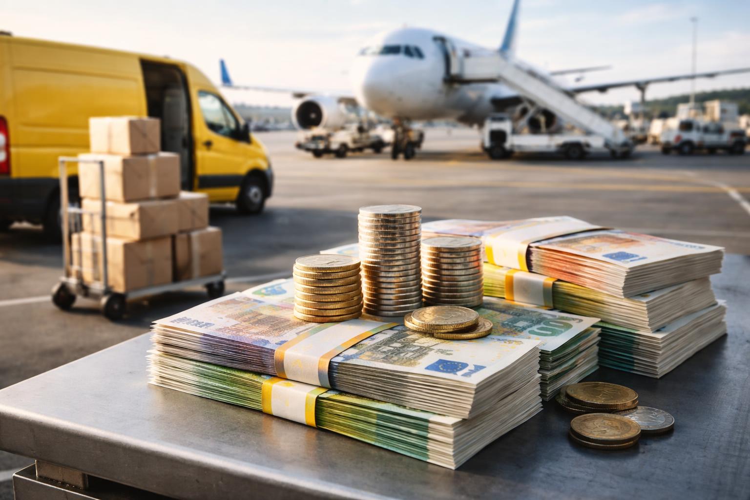 Redaktionelle Szene zum Thema „Neue Kollektivverträge bringen mehr Geld für Flughafenbranche und Post“