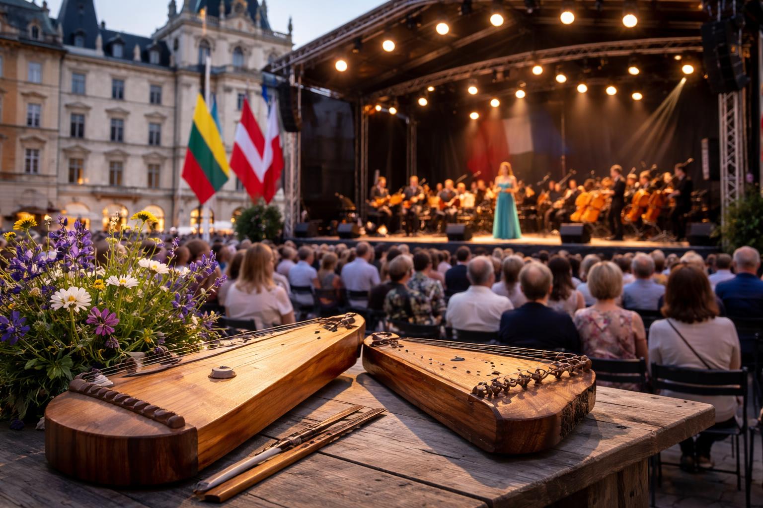 Redaktionelle Szene zum Thema „Neues Festival in Graz setzt auf baltische und heimische Musik“