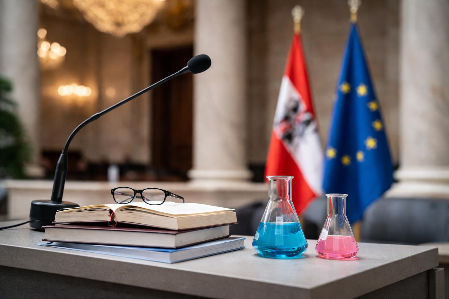 Redaktionelle Szene zum Thema „Nguyen-Kim wirbt in Wien für eine politisch aktive Wissenschaft“