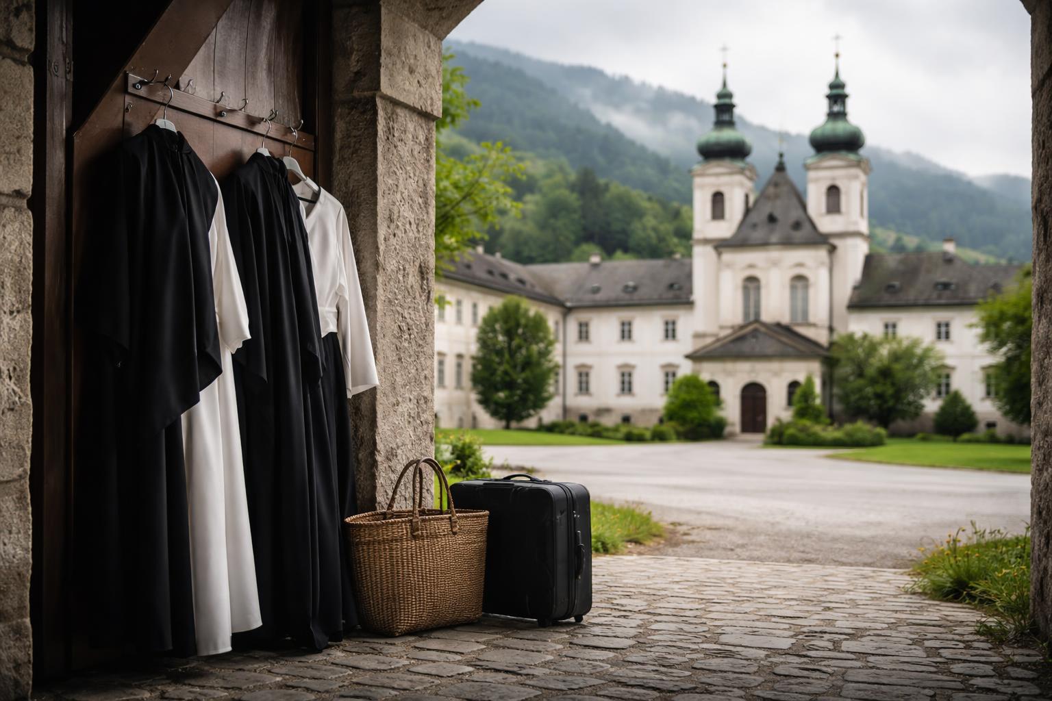 Redaktionelle Szene zum Thema „Nonnen von Goldenstein nach abgesagter Rom-Reise nicht mehr im Kloster Elsbethen“