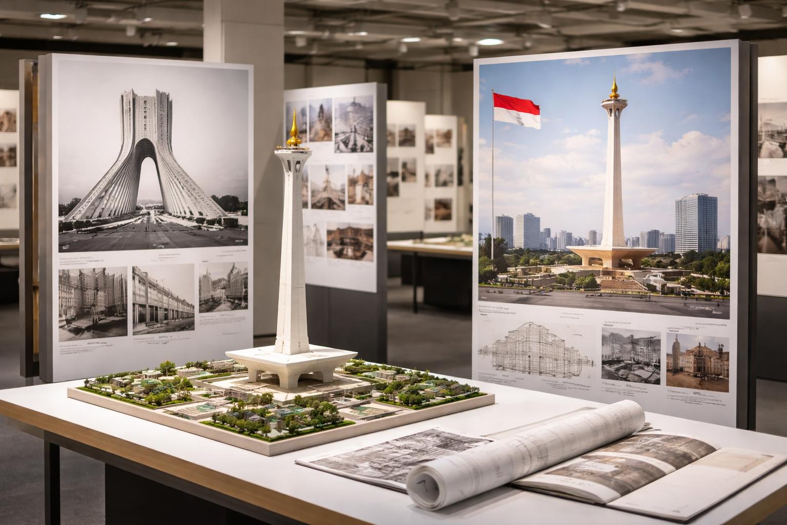 Redaktionelle Szene zum Thema „Österreichische Architektur in Afrika und Asien: Ausstellung im Architekturzentrum Wien“