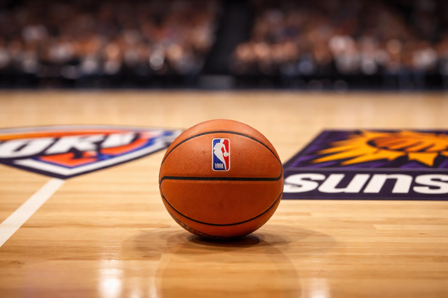 Redaktionelle Szene zum Thema „Oklahoma City Thunder gewinnen auch drittes Play-off-Spiel gegen die Suns“