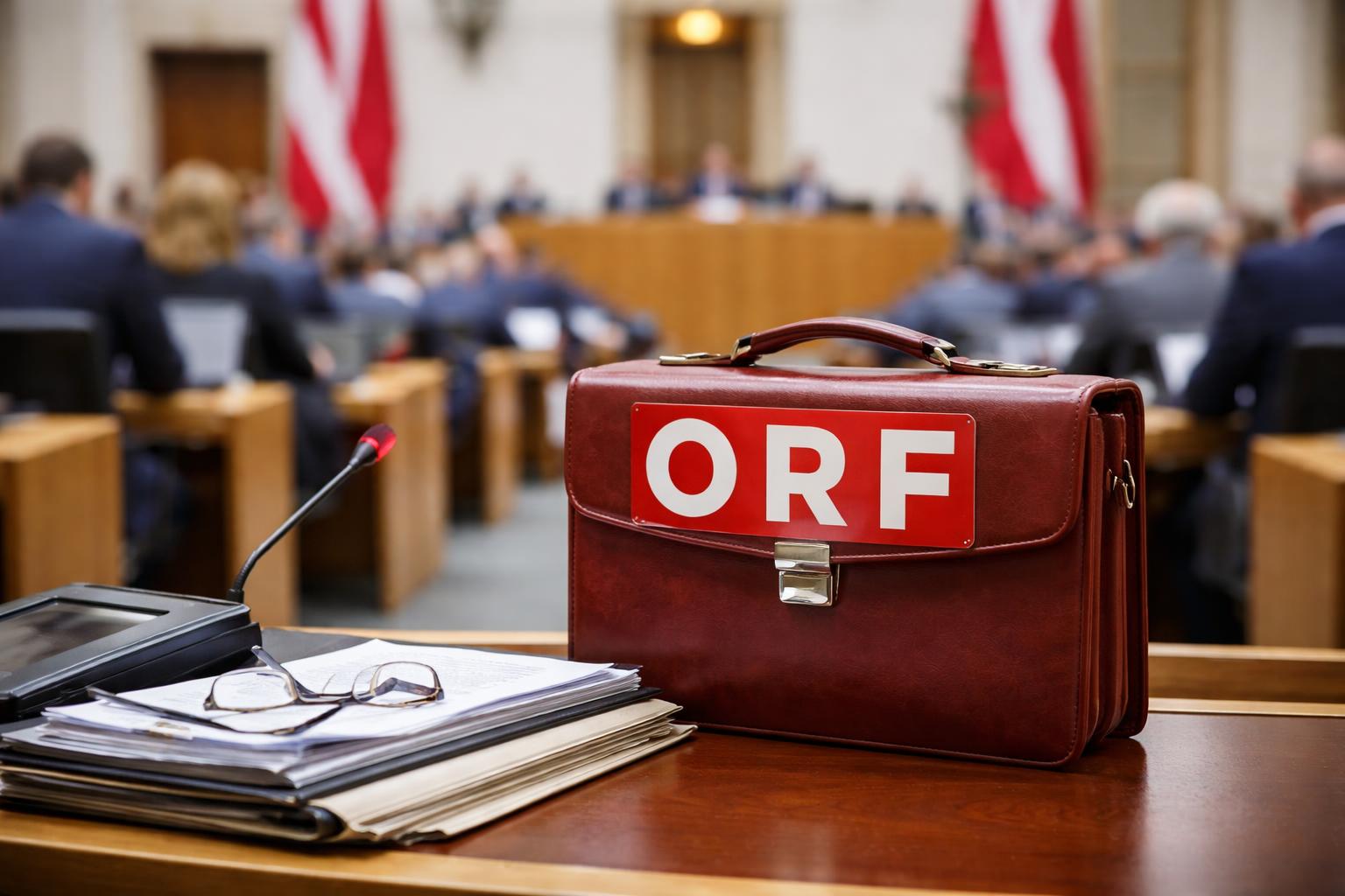 Redaktionelle Szene zum Thema „Opposition fordert Abberufung von ORF-Stiftungsrat Prantner“