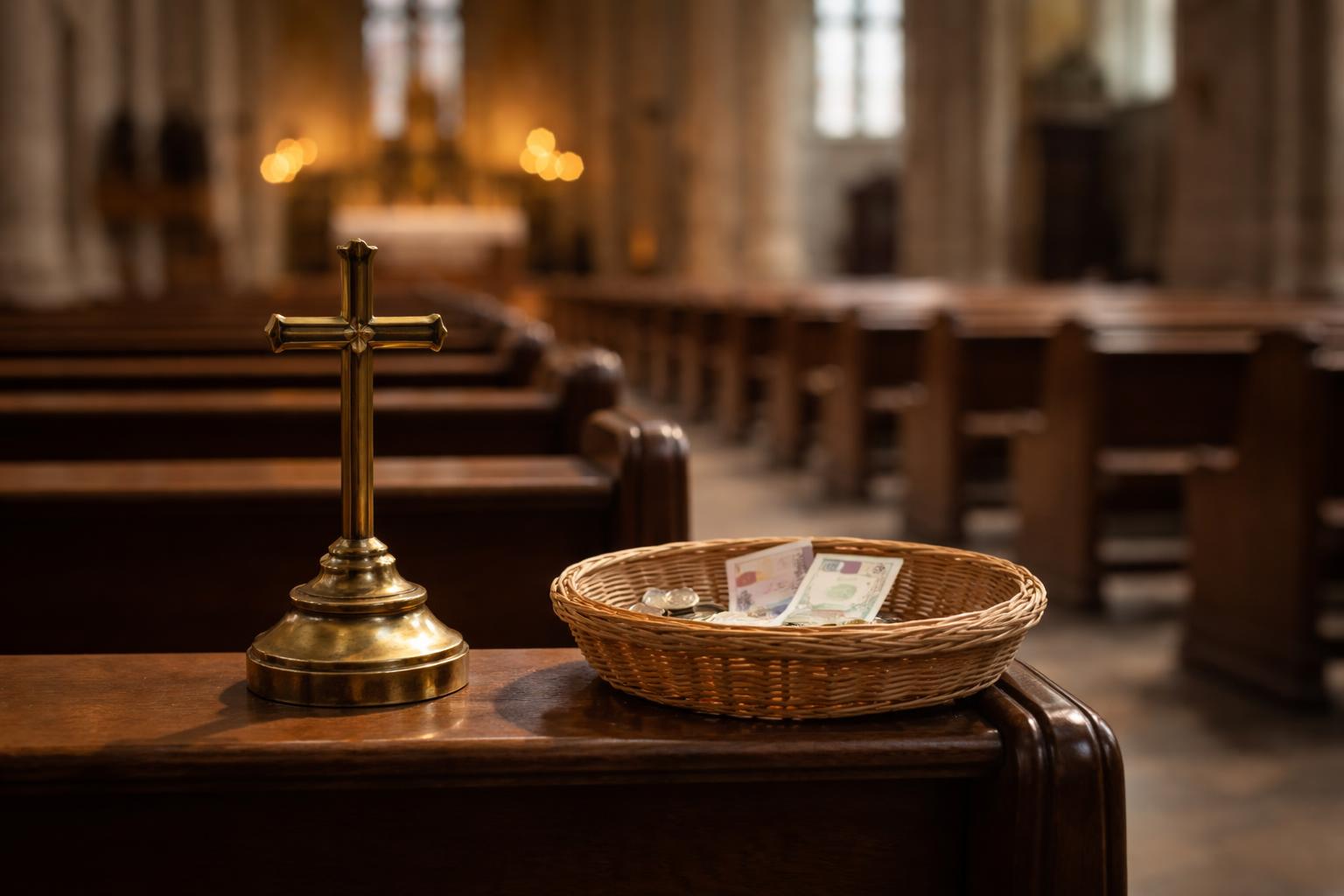Redaktionelle Szene zum Thema „Pfarrer Hansl über sinkende Mitgliederzahlen und die Zukunft der Kirche“