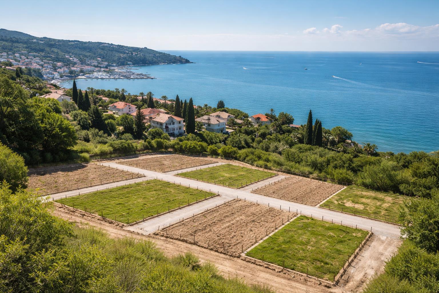 Redaktionelle Szene zum Thema „Piran versteigert sechs Baugrundstücke in Portorož“