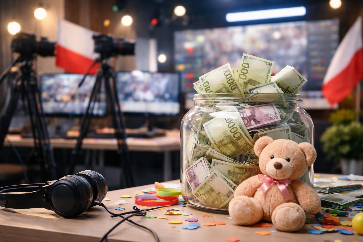 Redaktionelle Szene zum Thema „Polnischer Influencer sammelt 60 Millionen Euro für krebskranke Kinder“