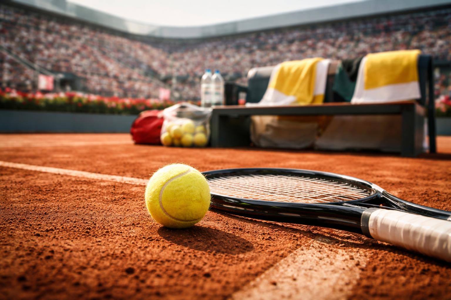 Redaktionelle Szene zum Thema „Potapova erreicht in Madrid das Achtelfinale“