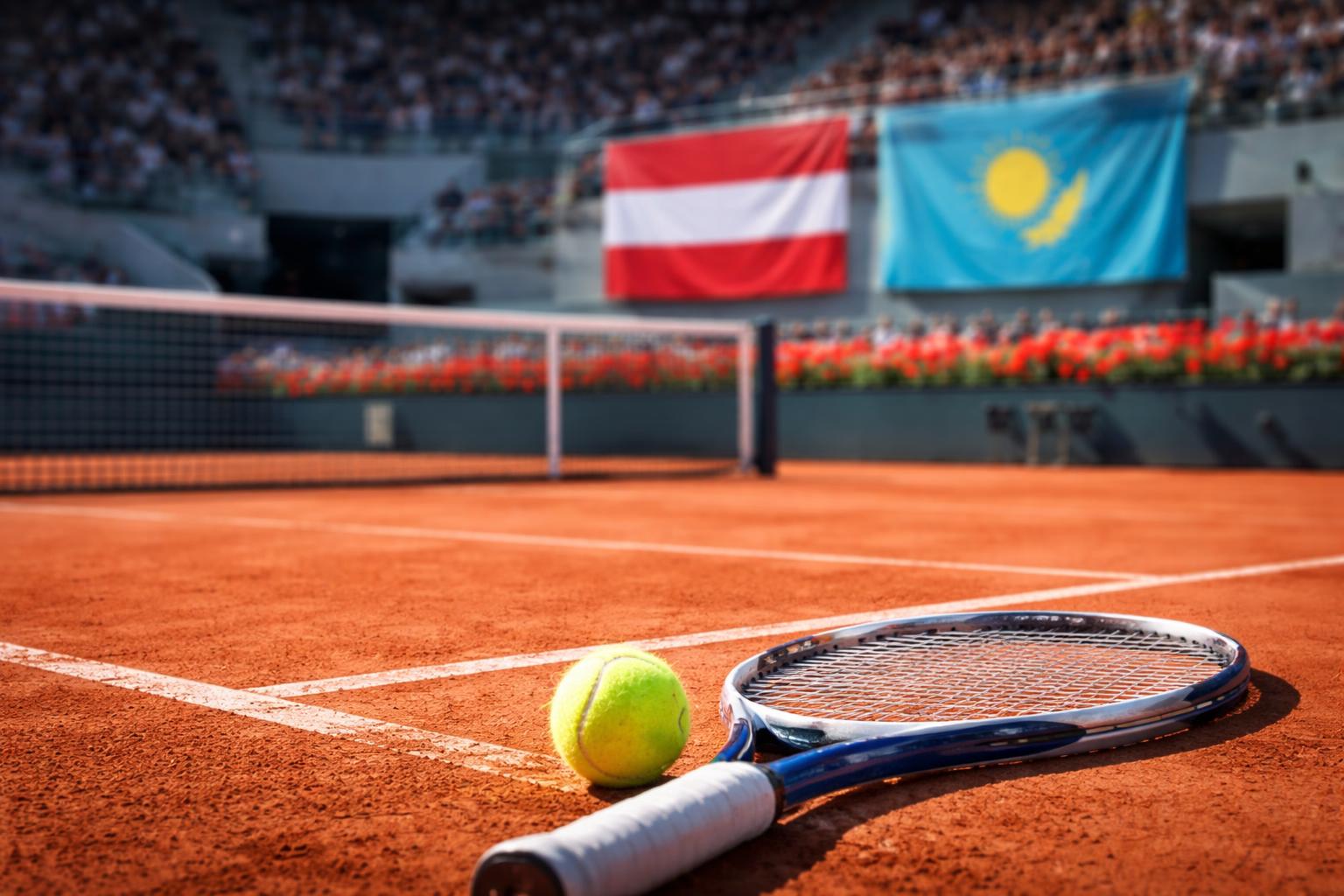 Redaktionelle Szene zum Thema „Potapova steht in Madrid im Achtelfinale“