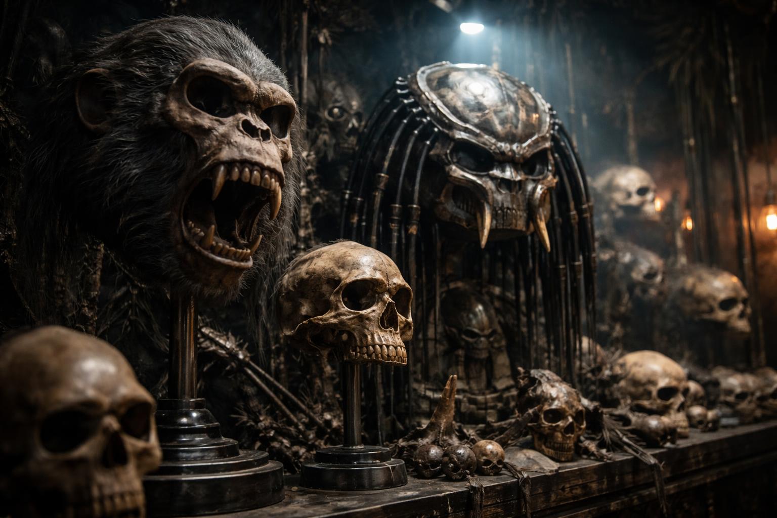 Redaktionelle Szene zum Thema „„Predator“ trifft auf „Planet der Affen“: Sci-Fi-Crossover mit einem Haken“