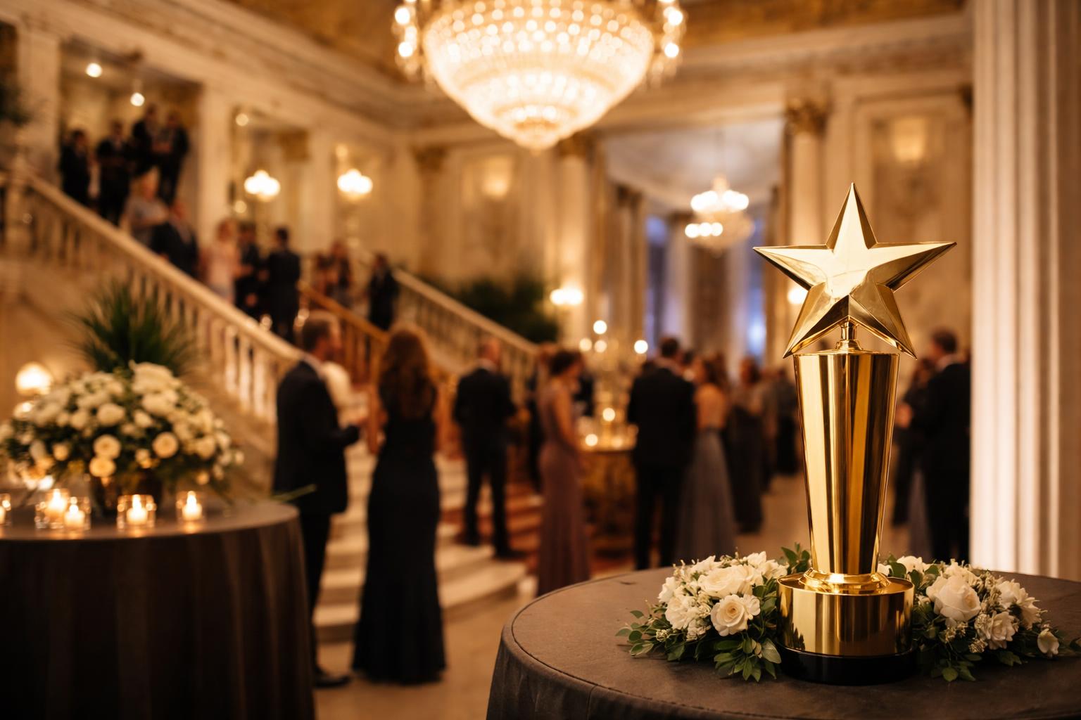 Redaktionelle Szene zum Thema „Premiere der „Best Brands Awards“ lockt VIPs in die Wiener Sofiensäle“