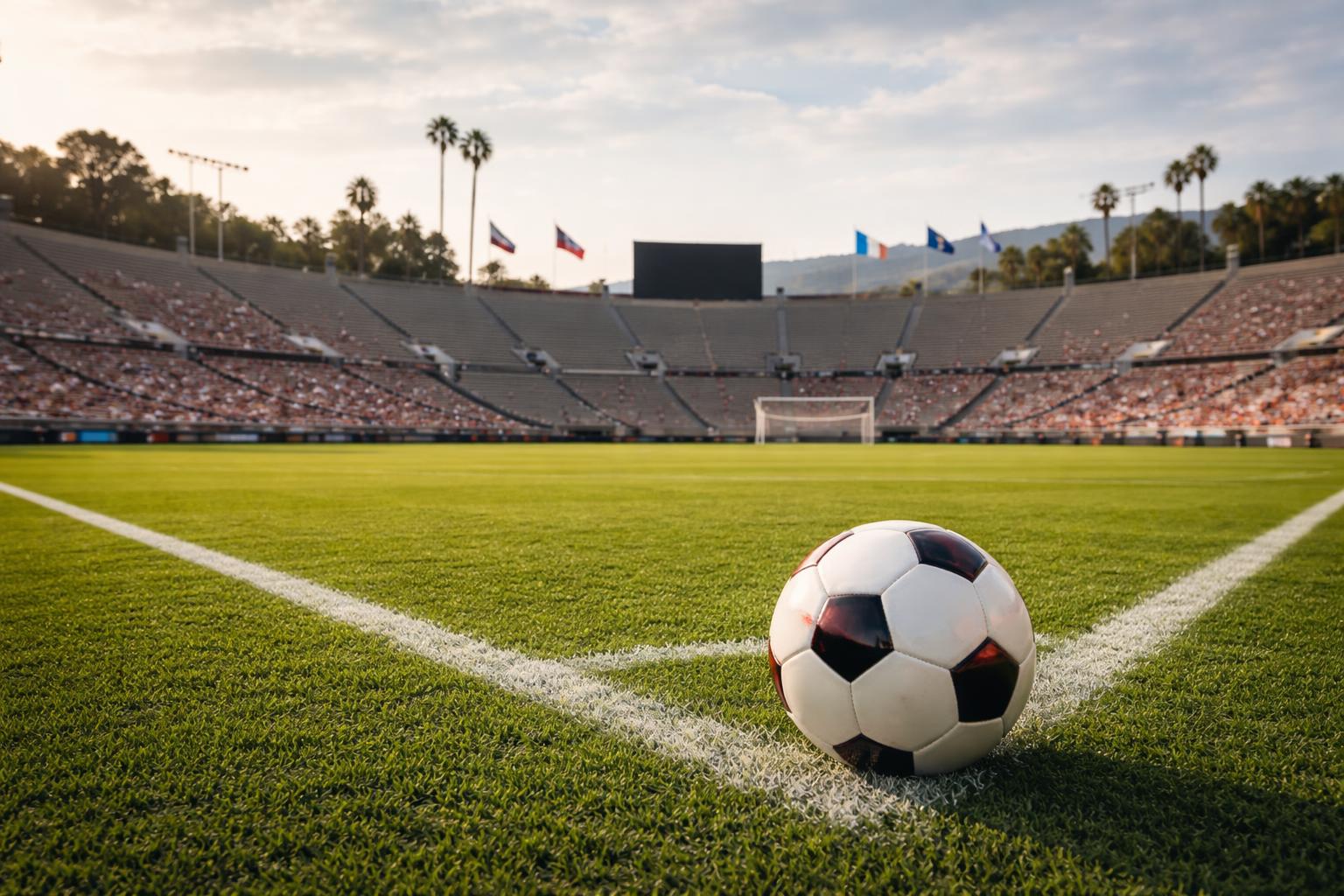 Redaktionelle Szene zum Thema „Rose Bowl in Pasadena: Österreichs WM-Test in einem Stadion mit großer Geschichte“