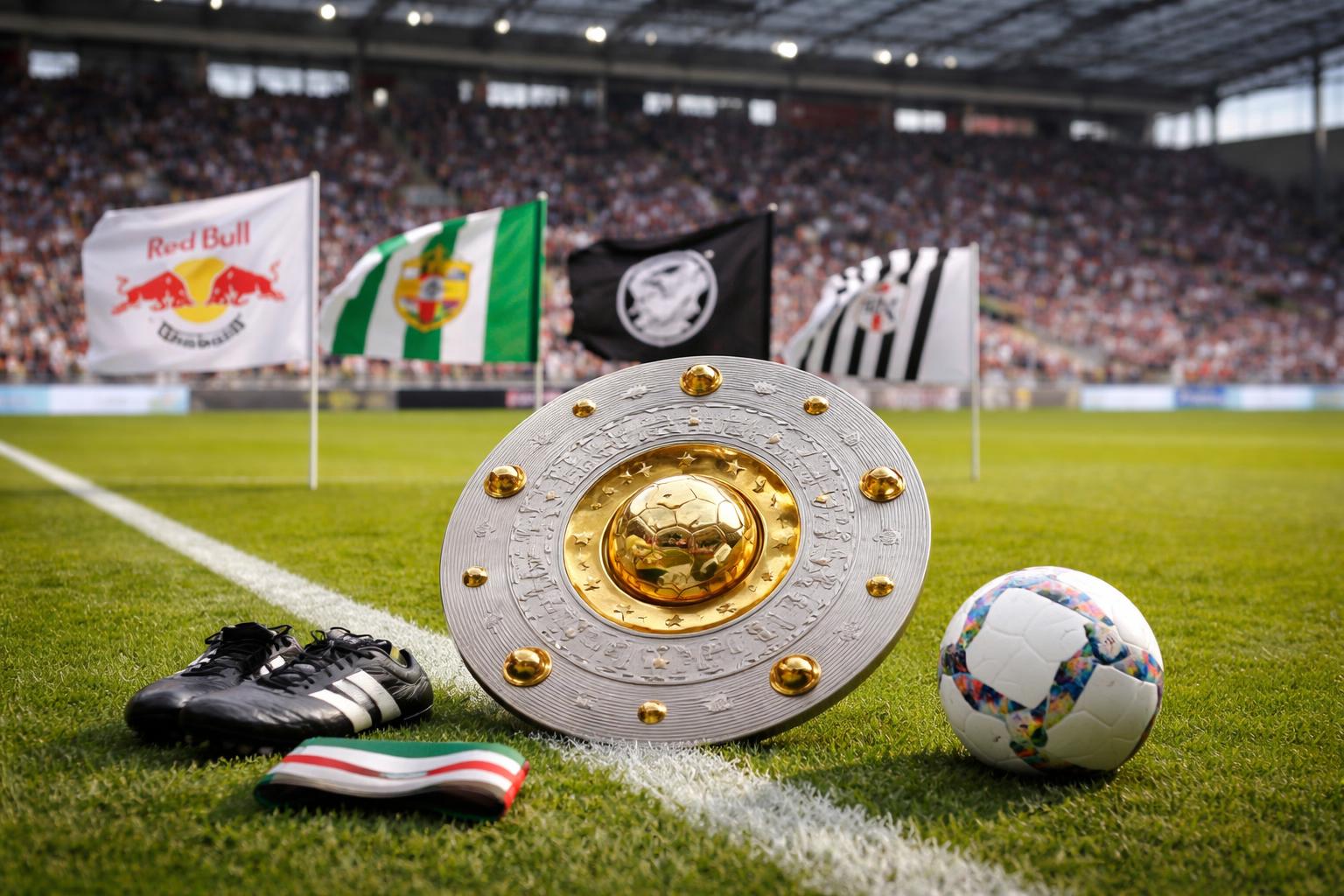 Redaktionelle Szene zum Thema „Salzburg vor dem Saisonendspurt: Vier Spiele für den Titel“