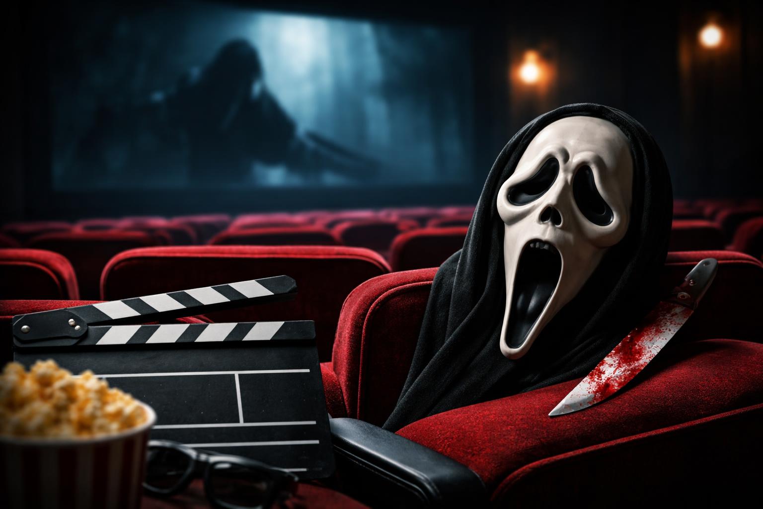 Redaktionelle Szene zum Thema „„Scream“-Reihe im Quiz: Wie gut kennen Sie die Filme mit Neve Campbell?“
