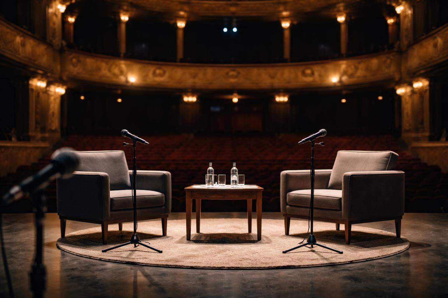 Redaktionelle Szene zum Thema „Seberg und Jagsch sprechen im Grazer Schauspielhaus über toxische Männlichkeit“