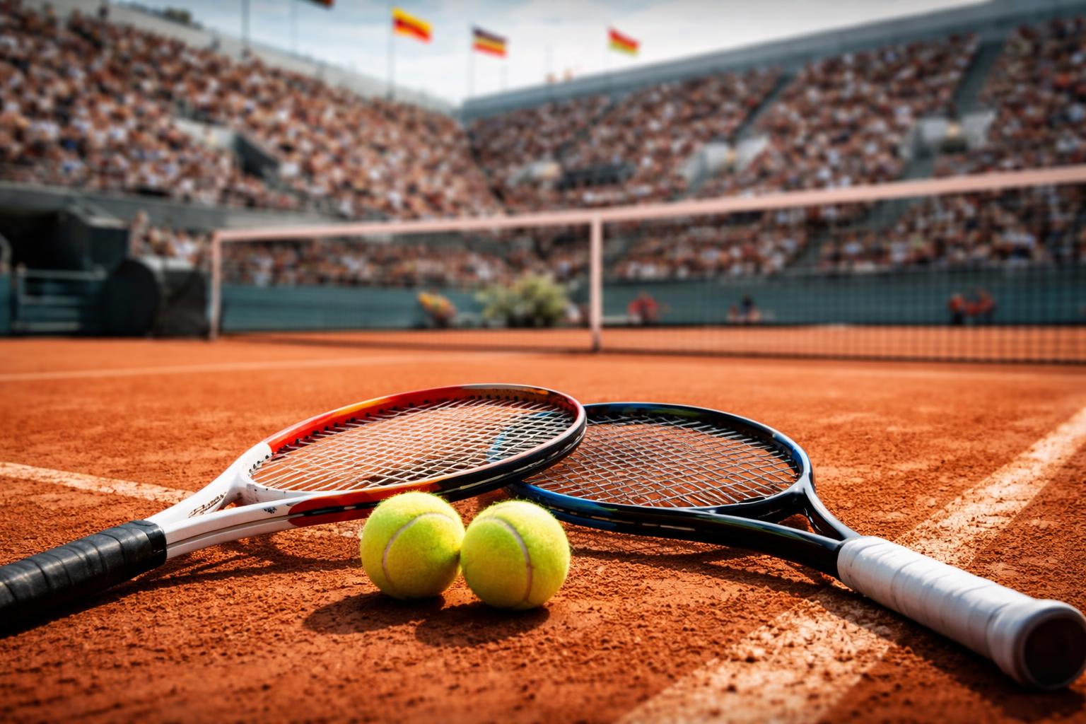 Redaktionelle Szene zum Thema „Sinner und Zverev treffen im Finale von Madrid aufeinander“