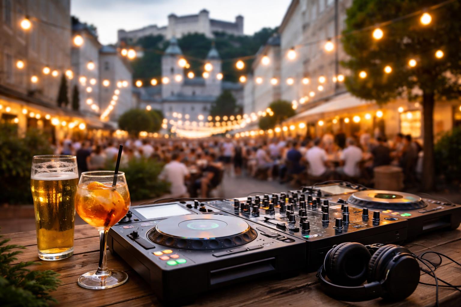 Redaktionelle Szene zum Thema „Sommerreihe bringt Musik an sechs Abenden in die Salzburger Altstadt“