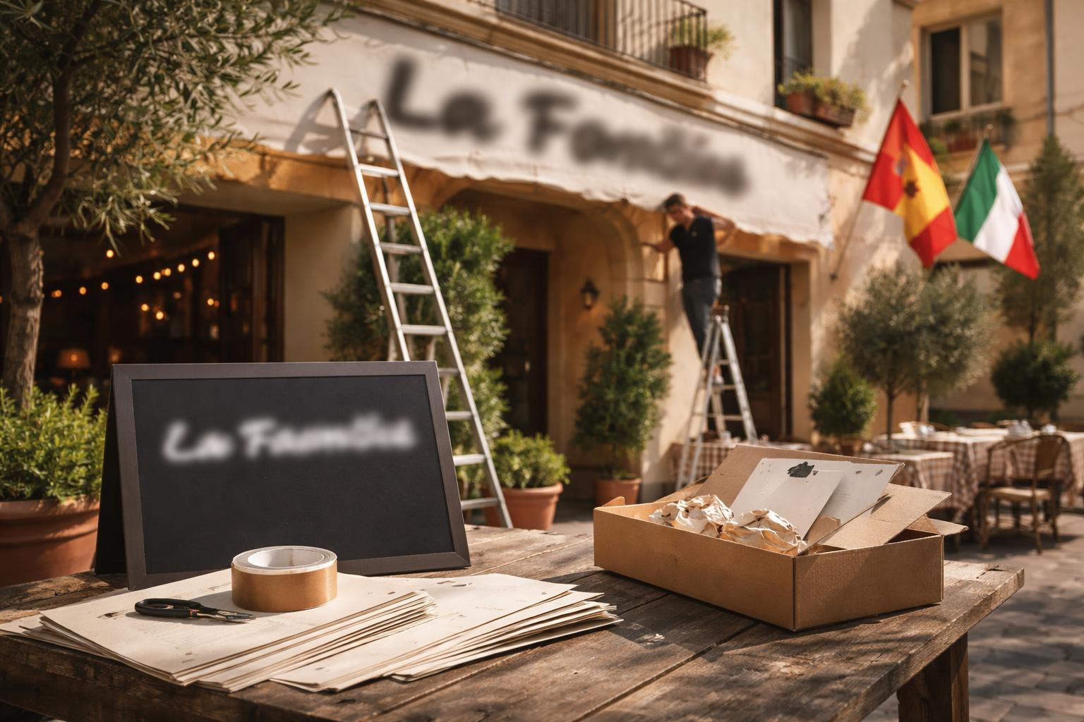 Redaktionelle Szene zum Thema „Spanische Restaurantkette legt umstrittenen Namen ab“