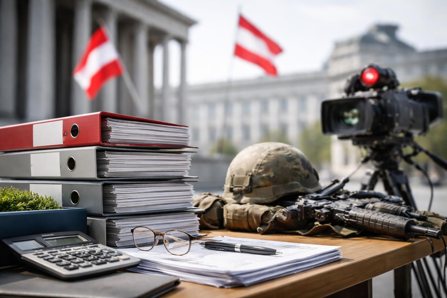 Redaktionelle Szene zum Thema „Stocker kündigt Reformen bei ORF, Heer und mehr an“