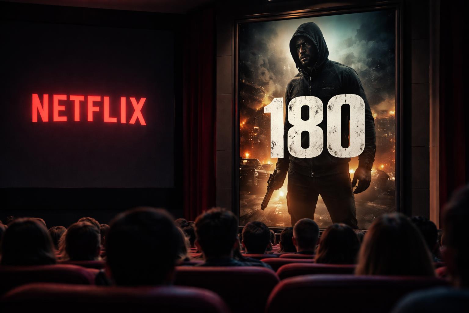 Redaktionelle Szene zum Thema „Südafrikanischer Netflix-Thriller „180“ klettert in die Charts“