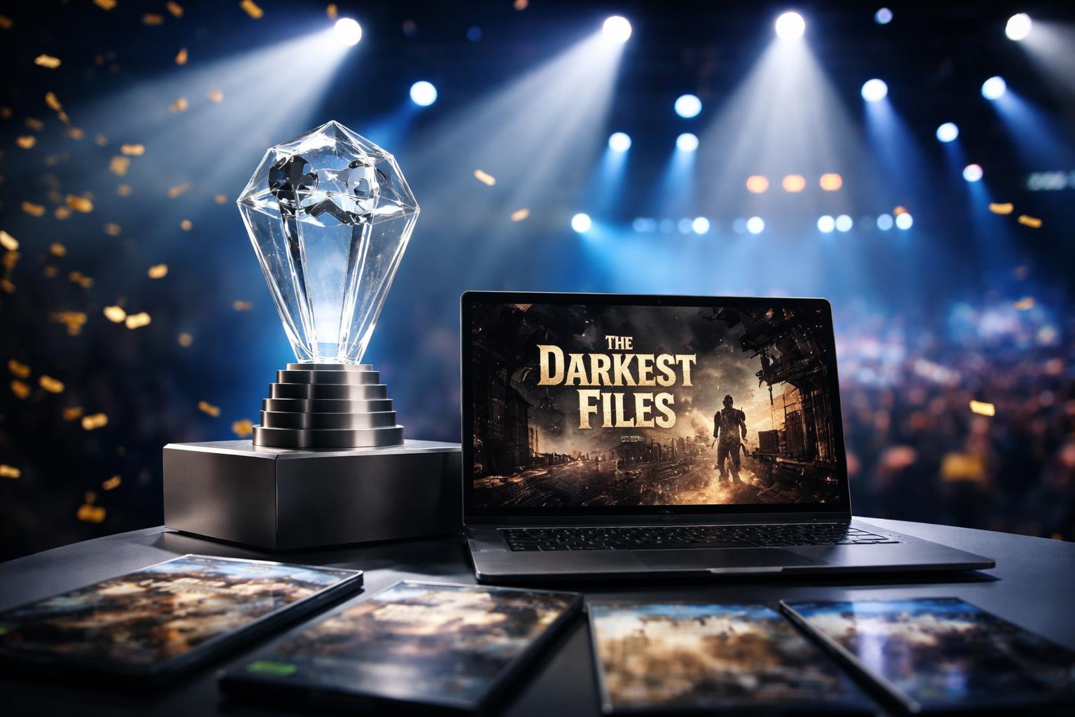 Redaktionelle Szene zum Thema „„The Darkest Files“ gewinnt als bestes deutsches Computerspiel 2026“