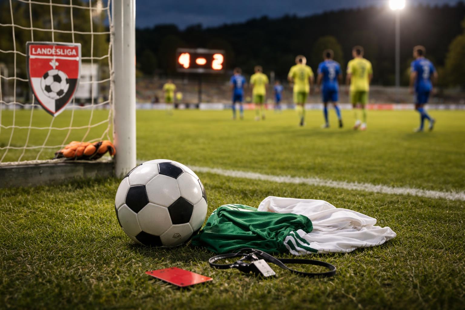 Redaktionelle Szene zum Thema „Tillmitsch gewinnt Landesliga-Spitzenspiel gegen Ilz mit 4:2“