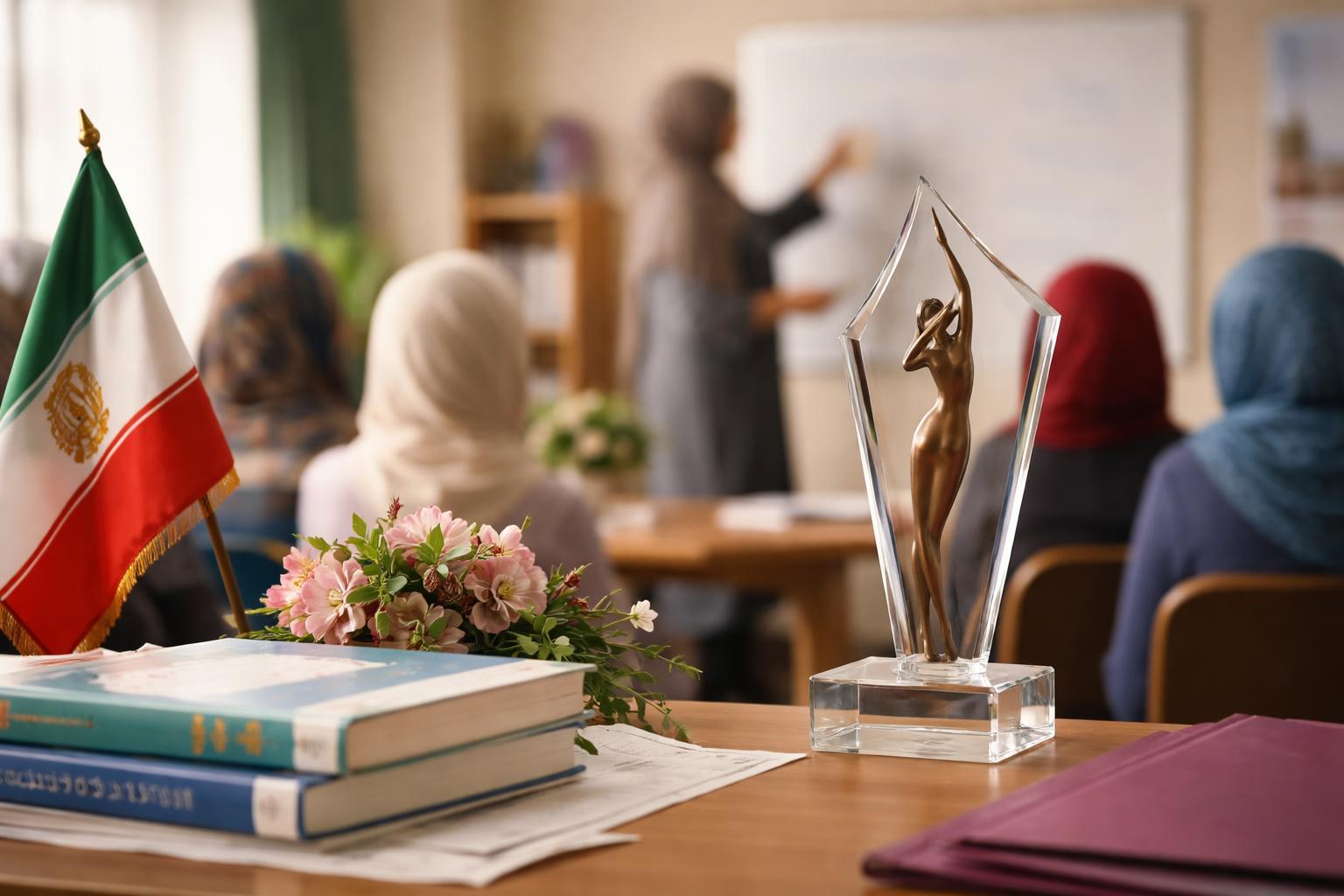 Redaktionelle Szene zum Thema „Tiroler Frauenpreis für Farimehr Mirzakhani-Soldouzi“