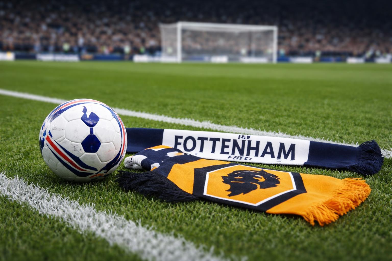 Redaktionelle Szene zum Thema „Tottenham beendet Premier-League-Flaute mit 1:0 gegen Wolverhampton“