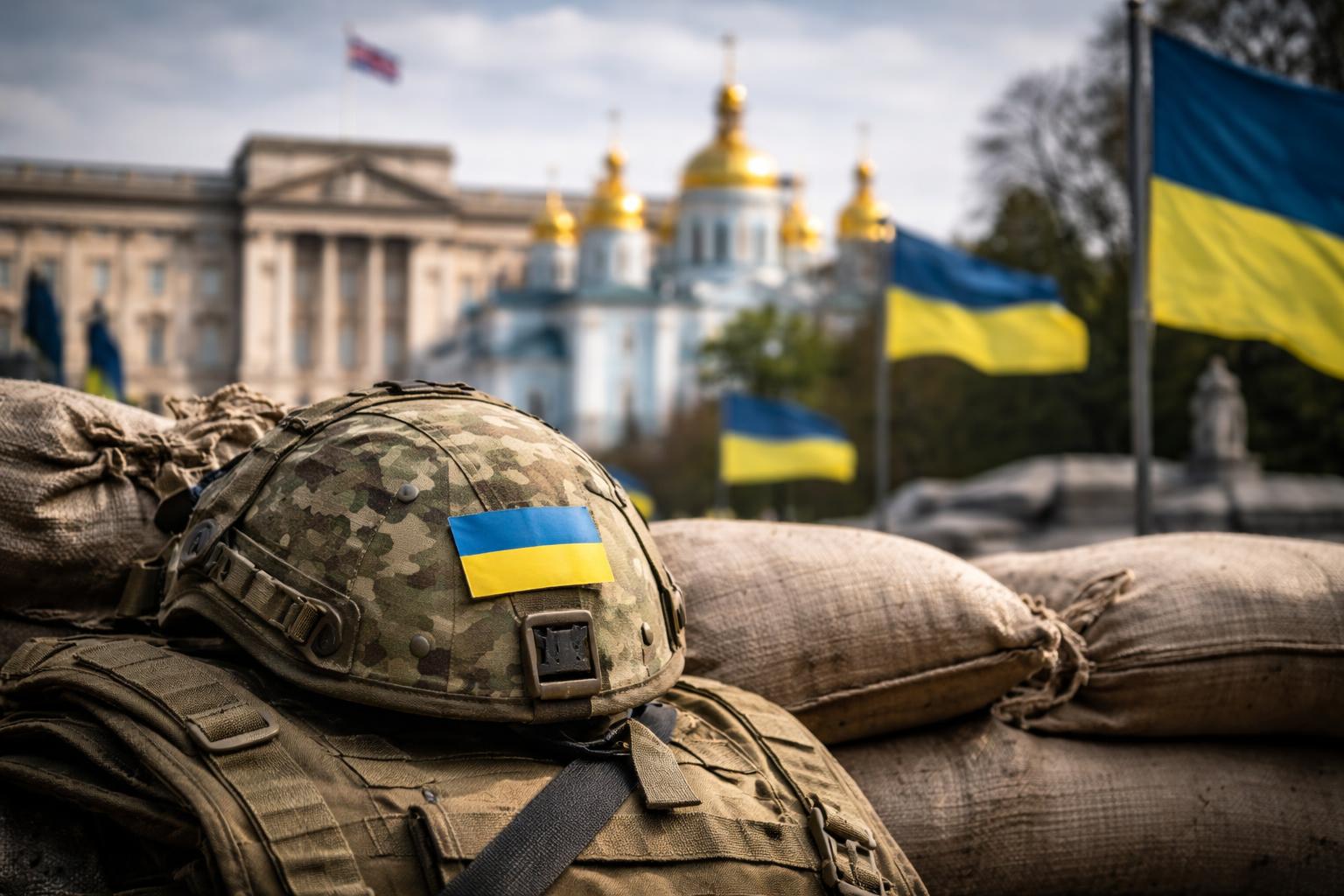 Redaktionelle Szene zum Thema „Trump kontert Harrys Ukraine-Appell mit Seitenhieb auf das Königshaus“
