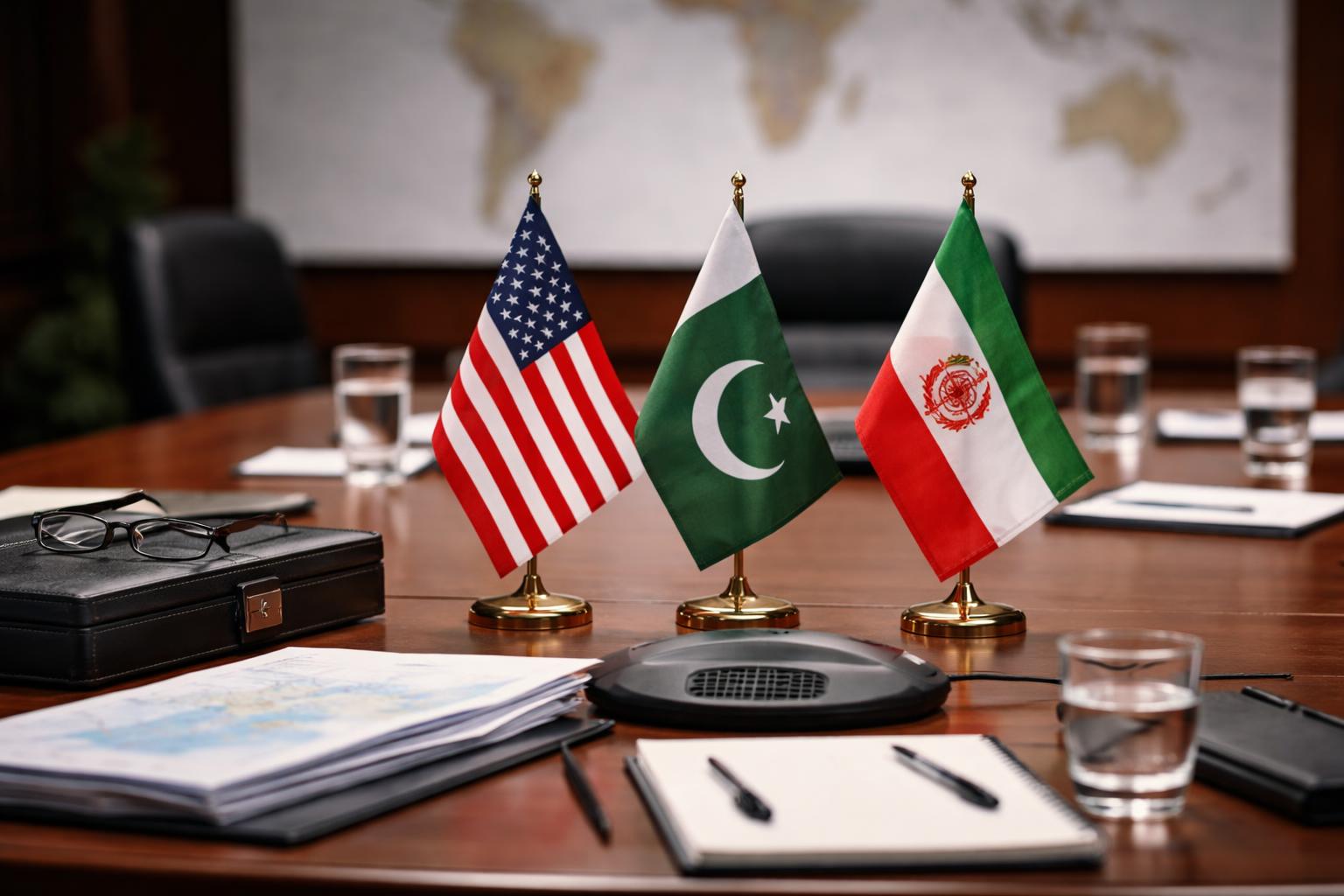 Redaktionelle Szene zum Thema „Trump sagt Reise von Witkoff und Kushner nach Pakistan ab“