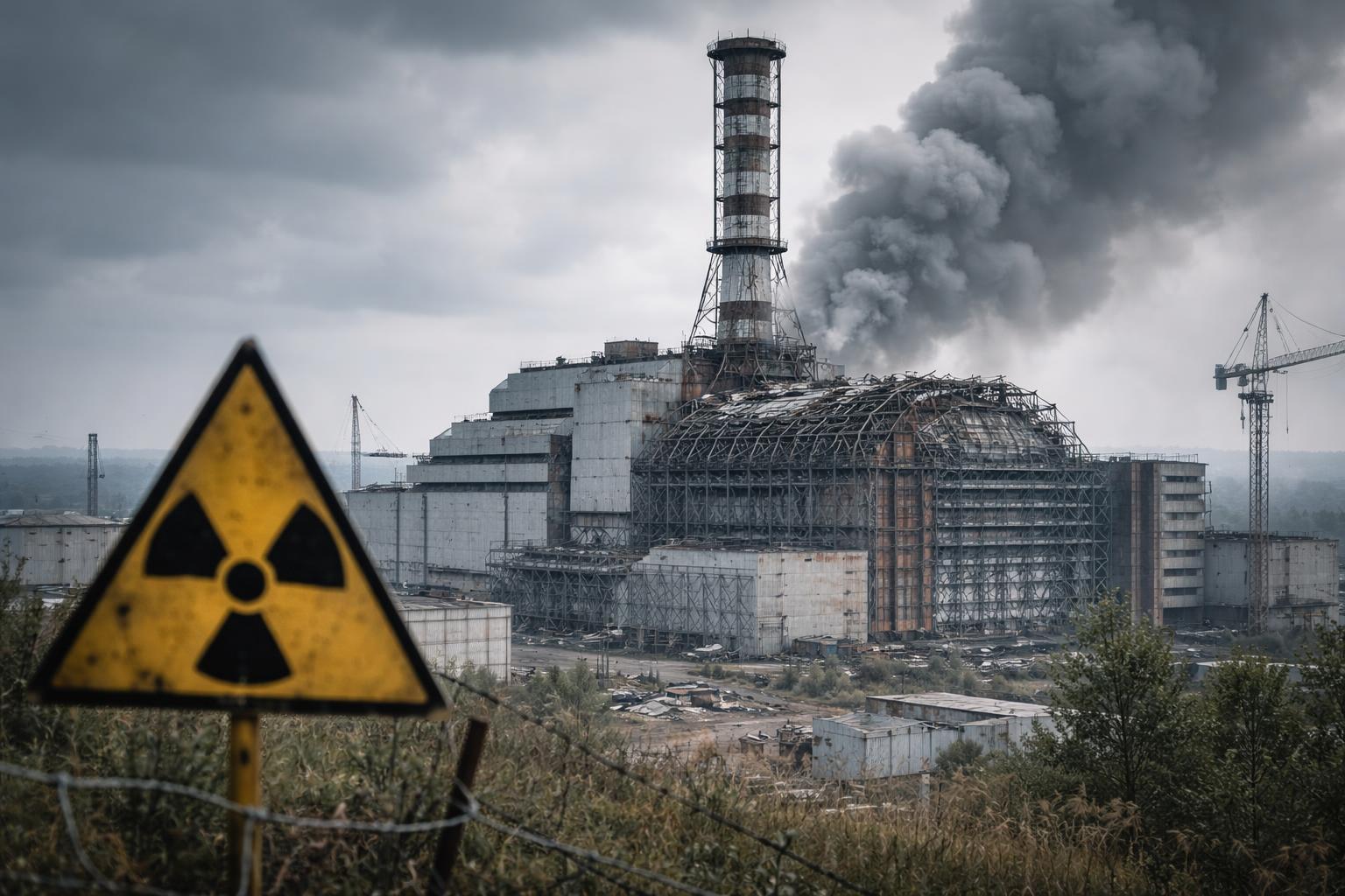 Redaktionelle Szene zum Thema „Tschernobyl vor 40 Jahren: Der Unfall, der die Kernenergie erschütterte“