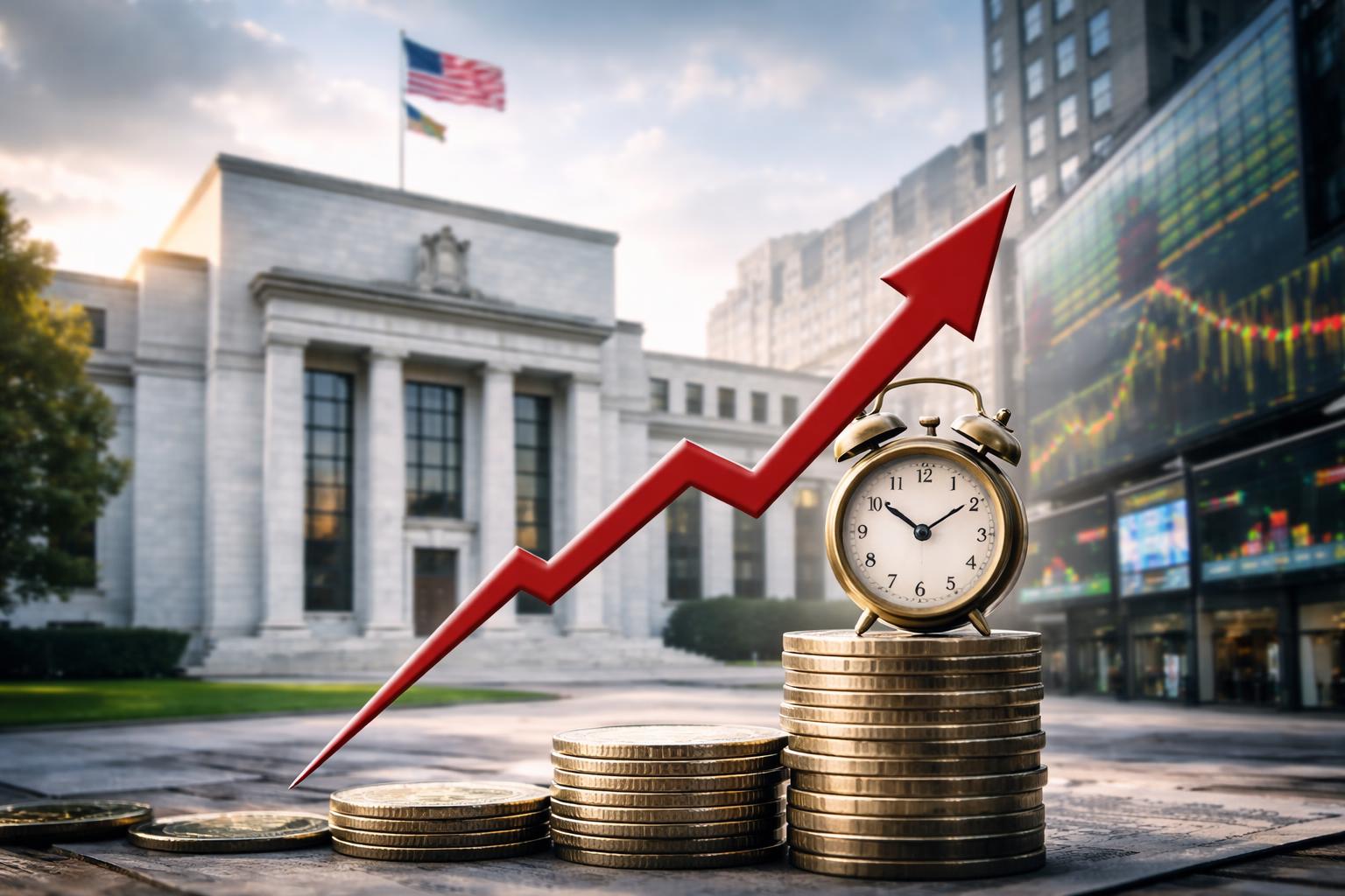 Redaktionelle Szene zum Thema „US-Notenbank hält Leitzins erneut unverändert“