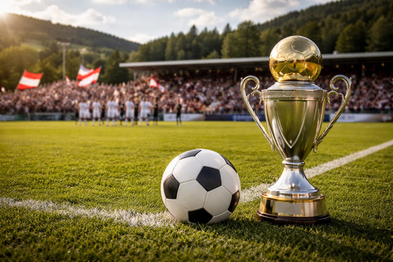 Redaktionelle Szene zum Thema „Voitsberg steht vor dem sofortigen Wiederaufstieg in die 2. Liga“