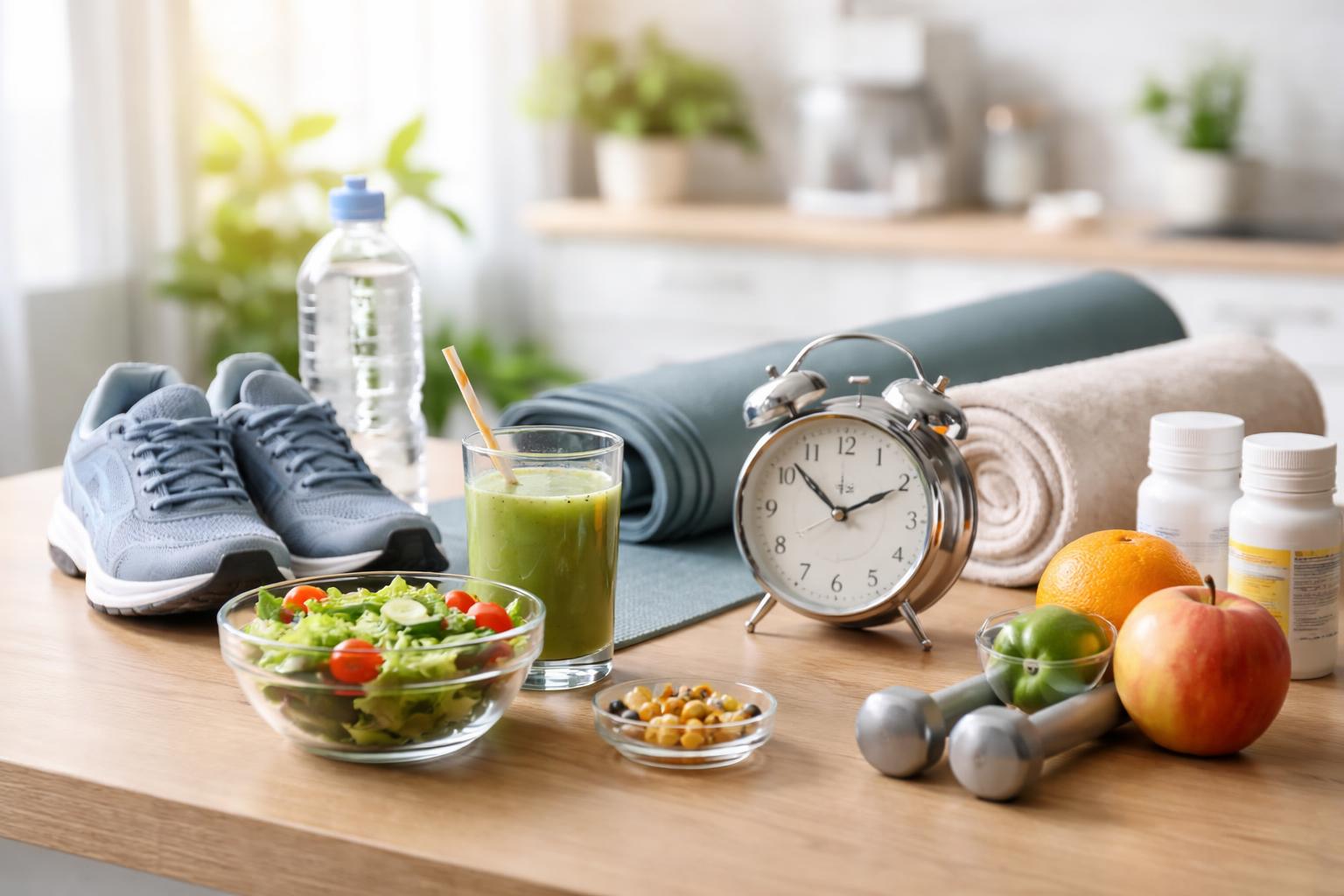 Redaktionelle Szene zum Thema „Vorbeugen im Alltag: Wie kleine Routinen die Gesundheit stärken können“