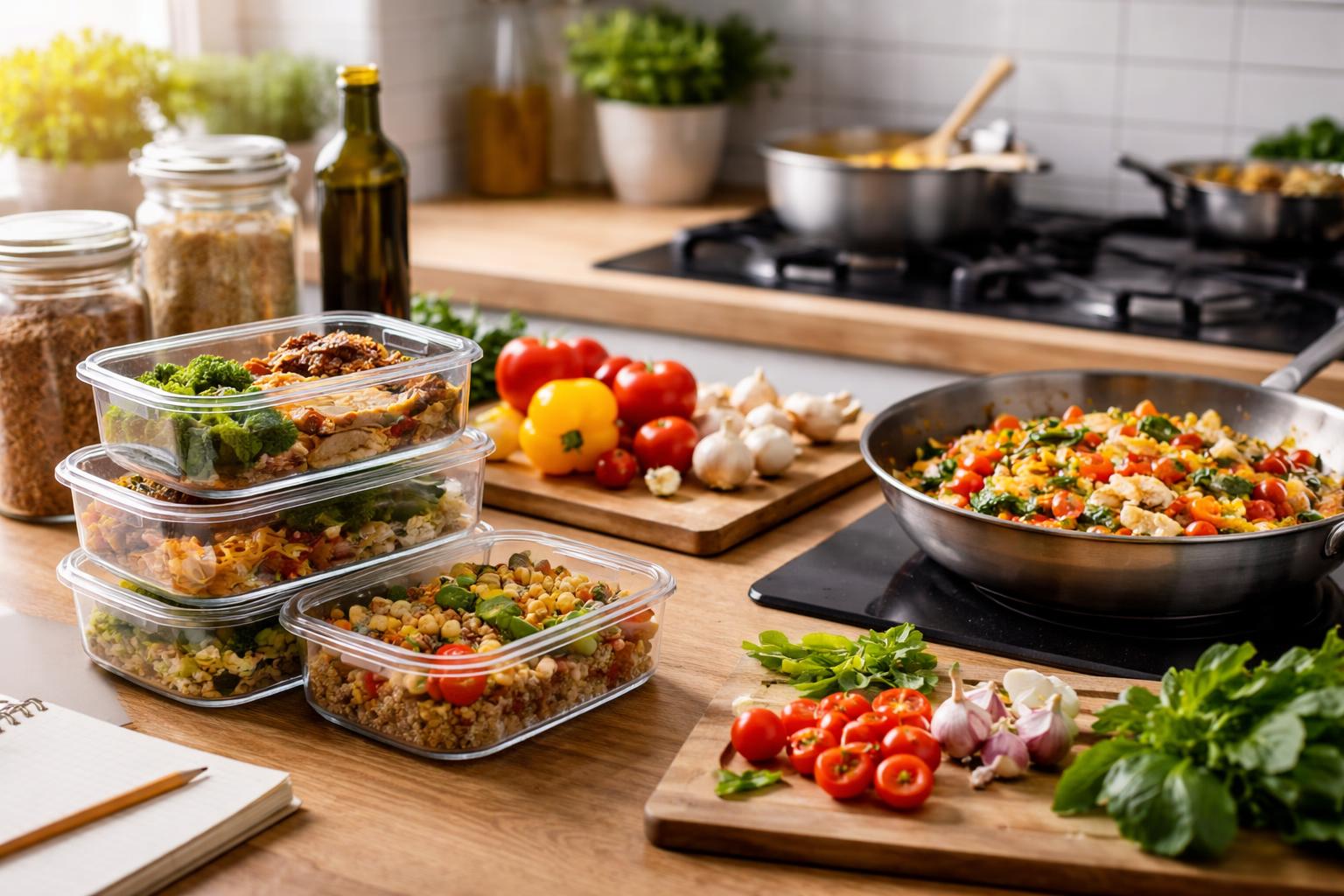 Redaktionelle Szene zum Thema „Vorkochen oder frisch kochen? Was im Alltag wirklich praktikabel ist“
