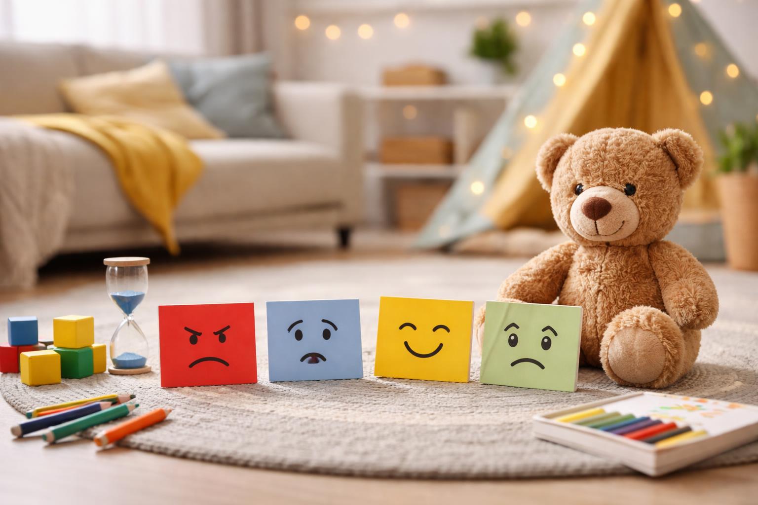 Redaktionelle Szene zum Thema „Wenn Kinder Gefühle zeigen: Warum Einordnung im Alltag so wichtig ist“