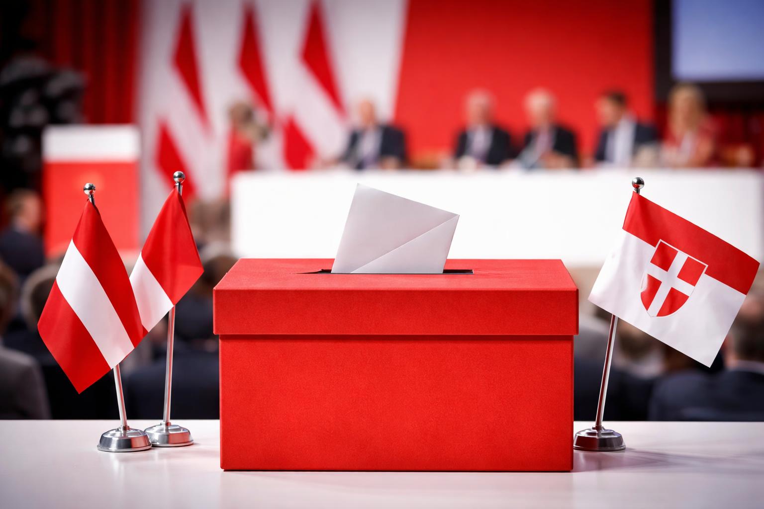 Redaktionelle Szene zum Thema „Wiener SPÖ bestätigt Ludwig und verändert Stellvertreter-Riege“