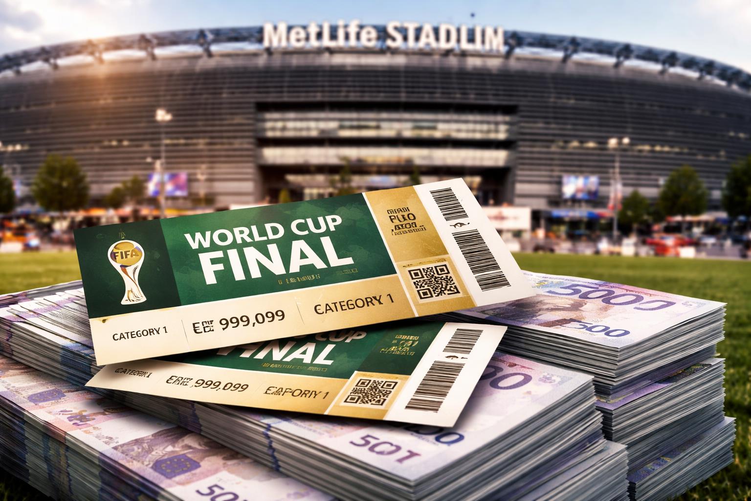 Redaktionelle Szene zum Thema „WM-Finaltickets bei FIFA für knapp zwei Millionen Euro angeboten“