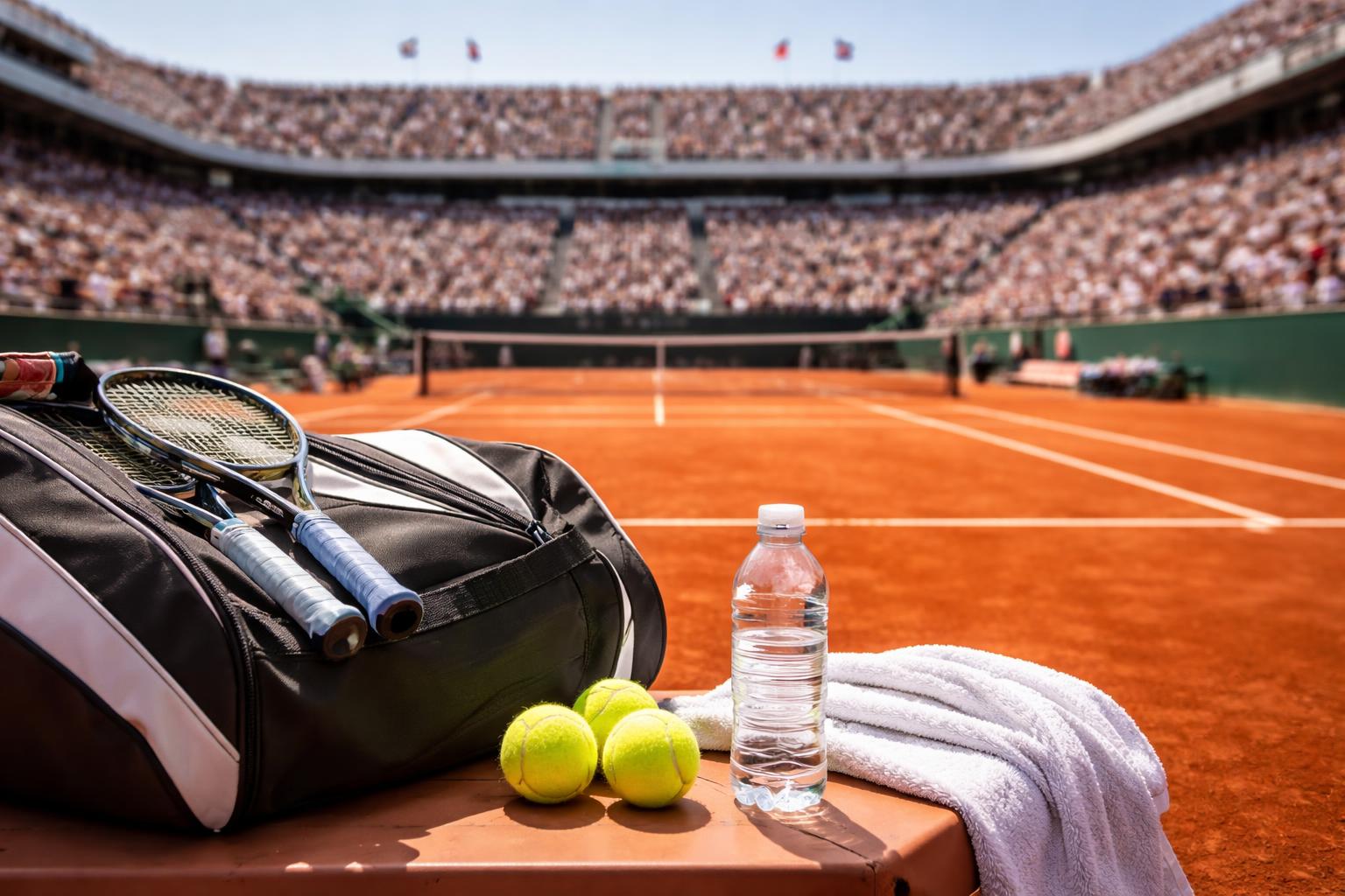 Redaktionelle Szene zum Thema „Zverev zieht bei den French Open ins Viertelfinale ein“